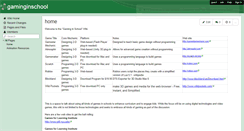 Desktop Screenshot of gaminginschool.wikispaces.com