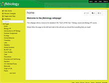 Tablet Screenshot of jfkbiology.wikispaces.com