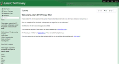 Desktop Screenshot of juliaict4primary.wikispaces.com