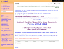 Tablet Screenshot of clil4all.wikispaces.com