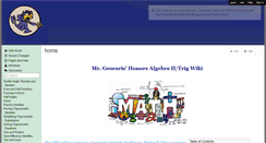 Desktop Screenshot of geocarisalgebraii0910.wikispaces.com