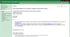 Desktop Screenshot of diverserepresentations.wikispaces.com