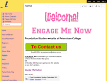 Tablet Screenshot of engagemenow.wikispaces.com