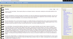Desktop Screenshot of 617springlasalle.wikispaces.com