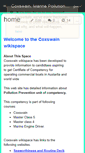 Mobile Screenshot of coxswain.wikispaces.com