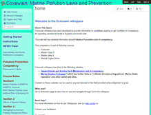 Tablet Screenshot of coxswain.wikispaces.com