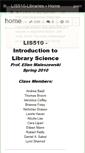 Mobile Screenshot of lis510-libraries.wikispaces.com