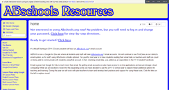 Desktop Screenshot of abschoolsresources.wikispaces.com