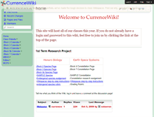 Tablet Screenshot of currencewiki.wikispaces.com