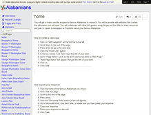 Tablet Screenshot of alabamians.wikispaces.com