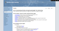 Desktop Screenshot of danskundervising.wikispaces.com