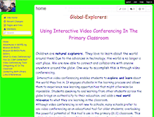 Tablet Screenshot of global-explorers.wikispaces.com
