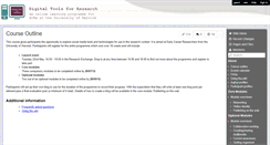 Desktop Screenshot of digitalresearcher.wikispaces.com
