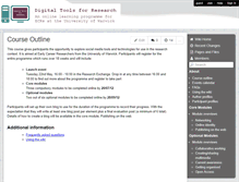 Tablet Screenshot of digitalresearcher.wikispaces.com