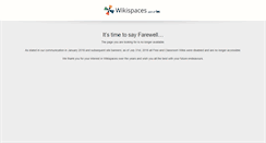 Desktop Screenshot of msblakewellswiki.wikispaces.com
