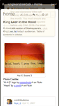 Mobile Screenshot of kinglearstreettalk.wikispaces.com