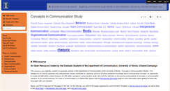 Desktop Screenshot of commconcepts.wikispaces.com