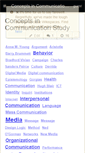 Mobile Screenshot of commconcepts.wikispaces.com