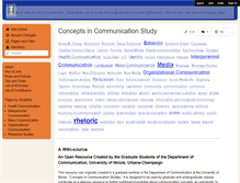 Tablet Screenshot of commconcepts.wikispaces.com