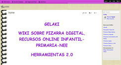 Desktop Screenshot of gelaki.wikispaces.com