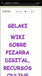 Mobile Screenshot of gelaki.wikispaces.com