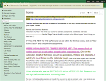 Tablet Screenshot of chemistryformrl.wikispaces.com