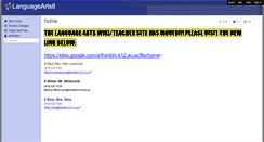 Desktop Screenshot of fp8thgradelanguagearts.wikispaces.com