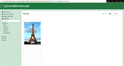 Desktop Screenshot of 2piramatikofrancais.wikispaces.com