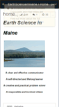 Mobile Screenshot of earthscienceinmaine.wikispaces.com