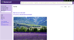 Desktop Screenshot of madamec.wikispaces.com