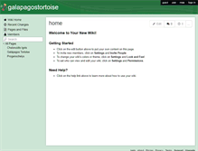 Tablet Screenshot of edangalapagostortoise.wikispaces.com