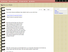 Tablet Screenshot of kheveyvtmath.wikispaces.com