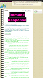 Mobile Screenshot of immuneresponse.wikispaces.com