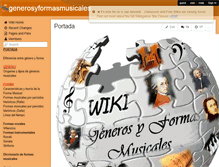 Tablet Screenshot of generosyformasmusicales.wikispaces.com