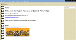 Desktop Screenshot of dazzleclassroom.wikispaces.com