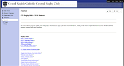 Desktop Screenshot of ccrugby.wikispaces.com