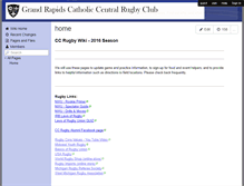 Tablet Screenshot of ccrugby.wikispaces.com