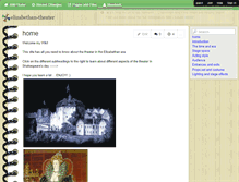 Tablet Screenshot of elizabethan-theater.wikispaces.com