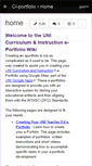 Mobile Screenshot of ci-portfolio.wikispaces.com