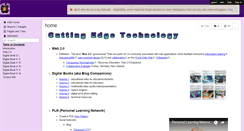 Desktop Screenshot of cutting-edge-technology.wikispaces.com