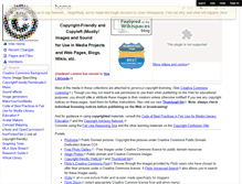 Tablet Screenshot of copyrightfriendly.wikispaces.com
