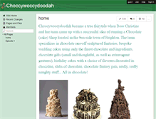 Tablet Screenshot of choccywoccydoodah.wikispaces.com