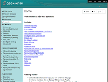 Tablet Screenshot of geek-krise.wikispaces.com