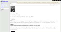 Desktop Screenshot of dubliners.wikispaces.com