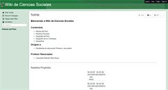 Desktop Screenshot of ccsociales.wikispaces.com