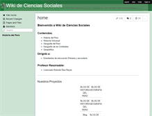 Tablet Screenshot of ccsociales.wikispaces.com