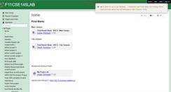 Desktop Screenshot of f11cse145lab.wikispaces.com