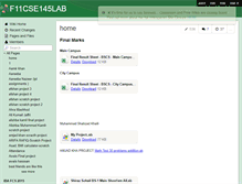 Tablet Screenshot of f11cse145lab.wikispaces.com