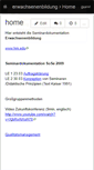 Mobile Screenshot of erwachsenenbildung.wikispaces.com
