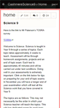 Mobile Screenshot of cashmerescience9.wikispaces.com